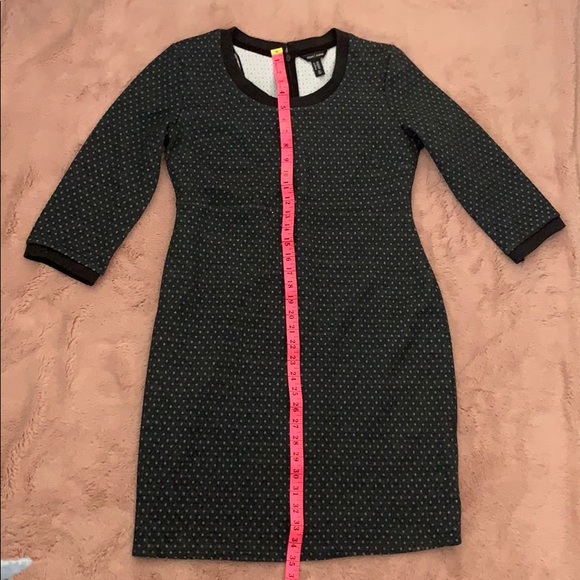 Stork and babe - winter maternity dress - Picture 4 of 4